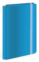 TECZKA Z GUMKĄ TWARDA OPRAWA INTERDRUK NIEBIESKA