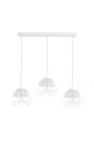 Lampa wisząca 3xE27 SOLO WHITE