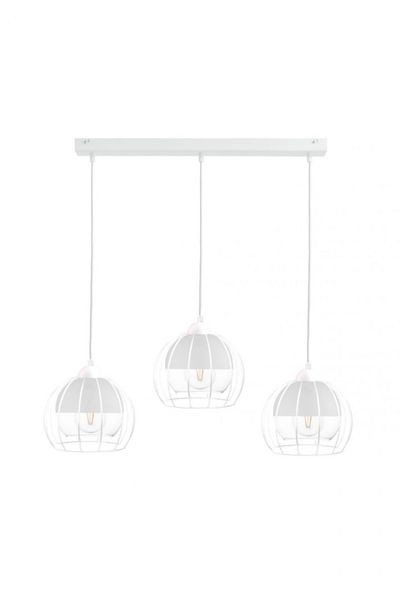 Lampa wisząca 3xE27 SOLO WHITE zdjęcie 1