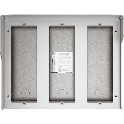 Obudowa natynkowa z daszkiem do paneli Sfera - 9 modułów - Aluminium Legrand 350691 na Arena.pl