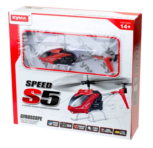 HELIKOPTER RC SYMA S5 3CH CZERWONY na Arena.pl
