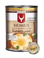 Hummus pasta z ciecierzycy z tahini libańska z mielonym sezamem wegańska 400g
