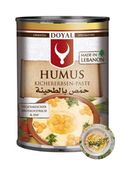 Hummus pasta z ciecierzycy z tahini libańska z mielonym sezamem wegańska 400g