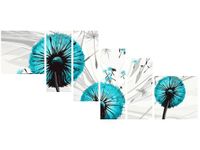 100CM 220CM OBRAZ 6 ELEM DMUCHAWCE TURKUSACH ŚCIENNY