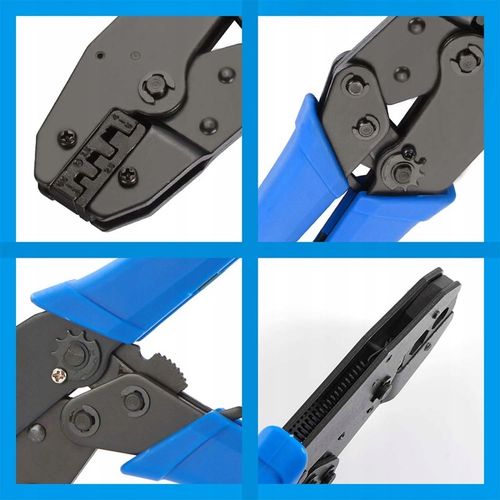 Zaciskarka praska DO KABLI przewodów TULEJEK końcówek konektorów 0,5 - 6,0 na Arena.pl