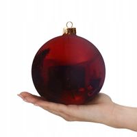 Duża Bombka Choinkowa 1szt.40cm Bombka XXXL Na Choinkę Nietłukące BORDOWA