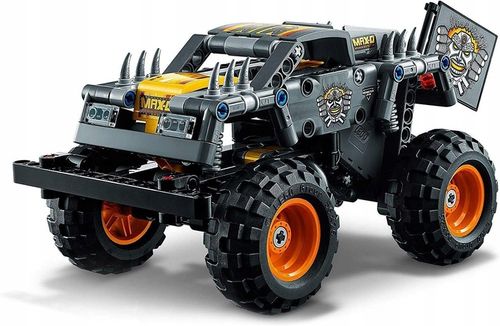 KLOCKI LEGO TECHNICS 42119 Monster Truck Jam Max-D Łazik Napęd Pull-back 7+ na Arena.pl