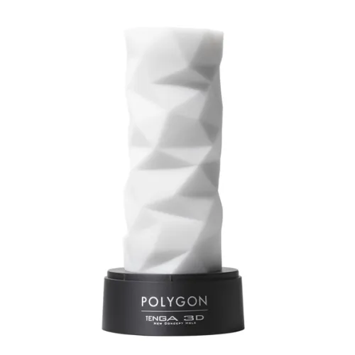 tenga sleeve 3d polygon - model intymny z geometryczną strukturą 15,6 cm na Arena.pl