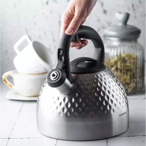 czajnik stalowy z gwizdkiem 3l klausberg kb-7642 na Arena.pl