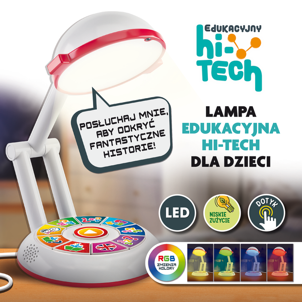 LISCIANI Hi-Tech Moja lampka edukacyjna zdjęcie 2