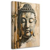 Obraz do salonu sypialni biura, Harmonia Budda Zen Spa imitacja