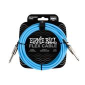 Kabel instrumentalny gitarowy mono JACK 3m Ernie Ball P06412 - Niebieski