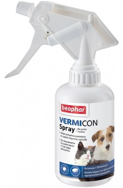 Beaphar spray na kleszcze dla psa i kota 250ml zdjęcie 1