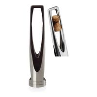 Otwieracz Do Szampana Wina Korka Czarny Metalowy Zamak 24 Cm