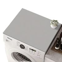 Mata Ochronna Na Pralkę Suszarkę Antypoślizgowa Chłonna Szara