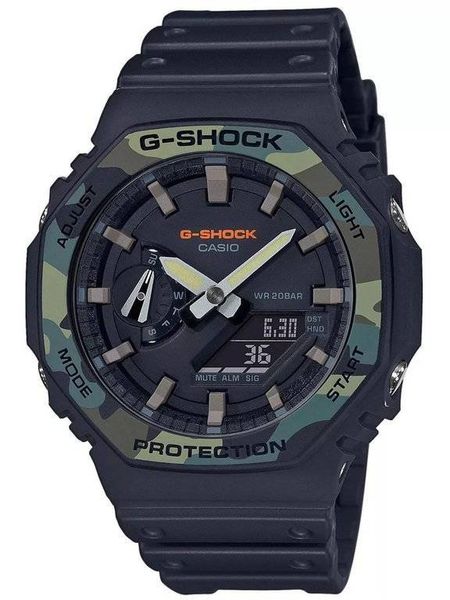 ZEGAREK MĘSKI CASIO G-SHOCK OCTAGON GA-2100SU-1AER (zd139d) zdjęcie 1