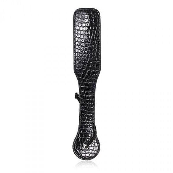 Pejcz-Paletta Crocodile Spank Paddle Black zdjęcie 1
