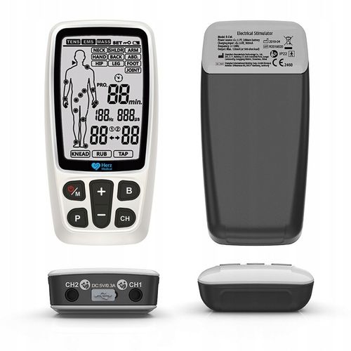 Elektrostymulator Mięśni i Nerwów TENS EMS 60 prog na Arena.pl