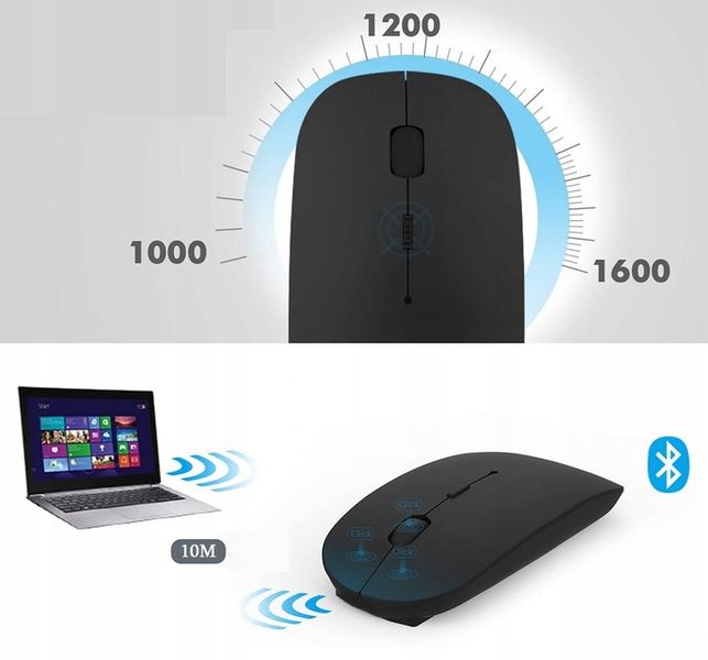 Klawiatura mysz bluetooth 3.0 Android ios Windows zdjęcie 14