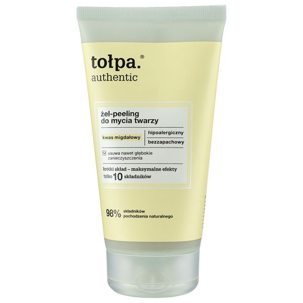 TOŁPA Authentic Żel - peeling do mycia twarzy  150 ml zdjęcie 1