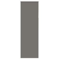 Roleta zaciemniająca szara 80x210 cm Szerokość tkaniny 75,7 cm