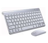 KLAWIATURA I MYSZKA BEZPRZEWODOWA MYSZ ZESTAW USB MINI SLIM do laptop TV PC