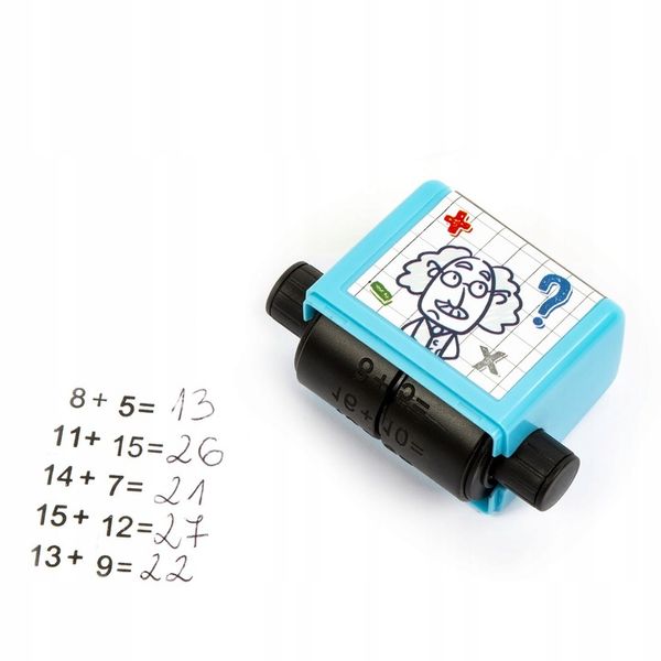 3 x DRUKARKA MATEMATYCZNA KIDEA PIECZĄTKI zdjęcie 2