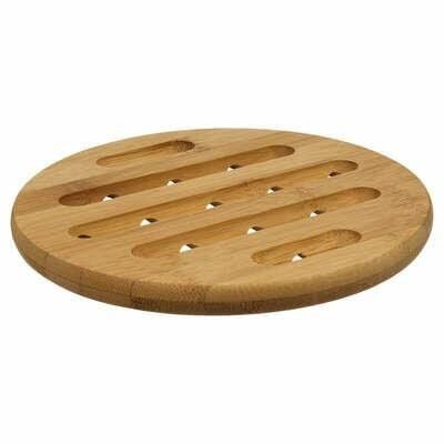 Podkładka bambusowa 18 cm okrągła zdjęcie 1