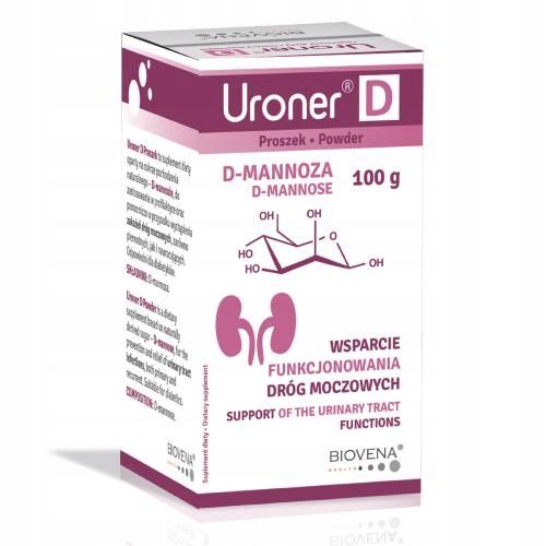 BIOVENA Uroner D proszek, 100g zdjęcie 1