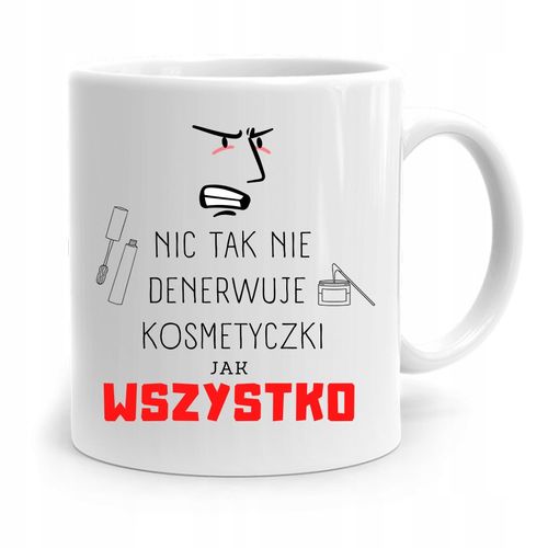 Kubek Prezent Dla Kosmetyczki Jest Osom Prezent Z Nadrukiem Ze Zdjęciem na Arena.pl