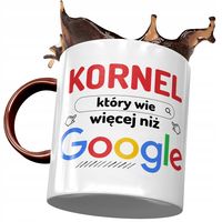 Kubek Bordowy Dla Kornela Kolegi Na Prezent Z Nadrukiem Ze Zdjęciem