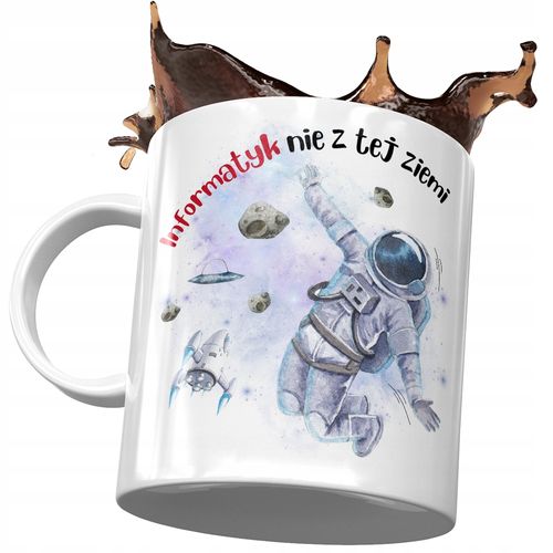 Dla Informatyka Kubek Na Urodziny Na Prezent Z Nadrukiem Ze Zdjęciem na Arena.pl