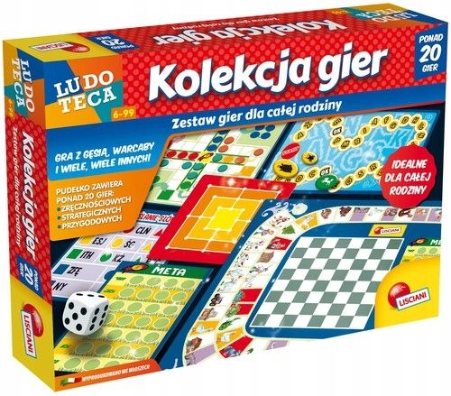 lisciani ludoteca  zestaw 20 gier 4172 na Arena.pl