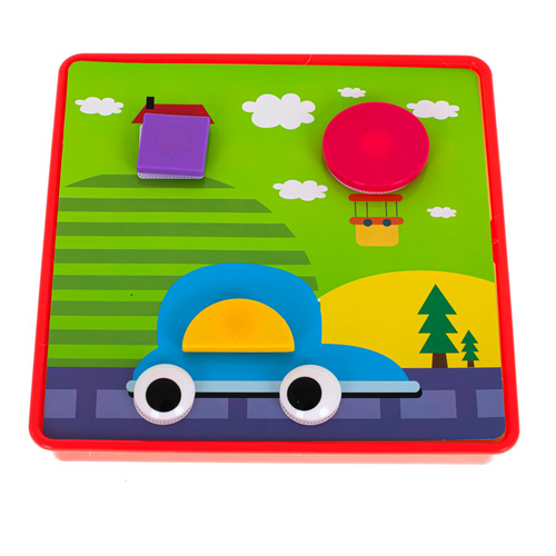 Puzzle geometryczne edukacyjne 36 el. na Arena.pl