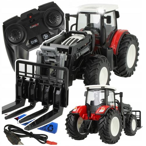 OGROMNY TRAKTOR ZDALNIE STEROWANY RC CIĄGNIK NA PILOT FARMA OŚWIETLENIE na Arena.pl