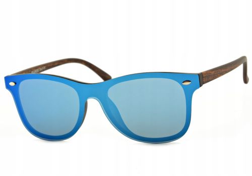 Okulary PRZECIWSŁONECZNE Nerd POLARYZACYJNE Lustro na Arena.pl