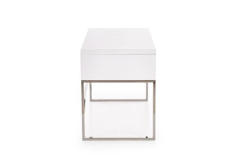 Biurko Galax białe/chrom na Arena.pl