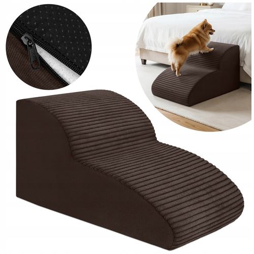 SCHODKI DLA PSA DO WCHODZENIA PODEST 2 STOPNIE 30 CM ŁAGODNE STABILNE na Arena.pl