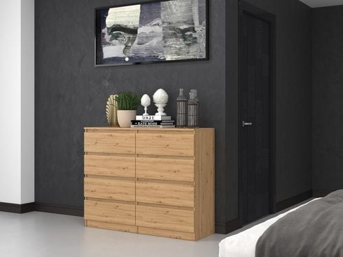 KOMODA MALWA M8 120 - DĄB ARTISAN na Arena.pl