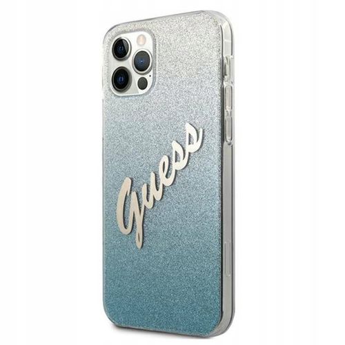 Etui do iPhone 12 Guess Glitter Gradient Case na Arena.pl