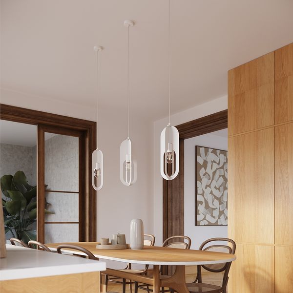 Lampa wisząca NICUS 1 biała zdjęcie 13