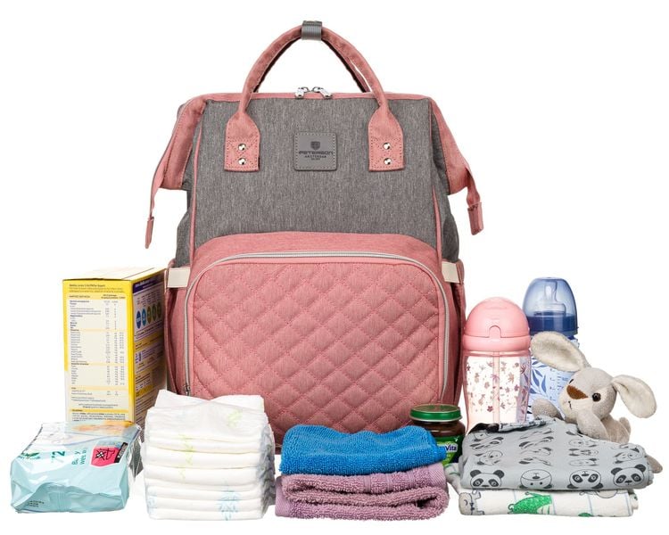 plecak ptn mb3-6012 gray-pink zdjęcie 2