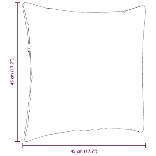 Poduszki na sofę 2 pcs Ciemnoszary 45 x 45 cm na Arena.pl