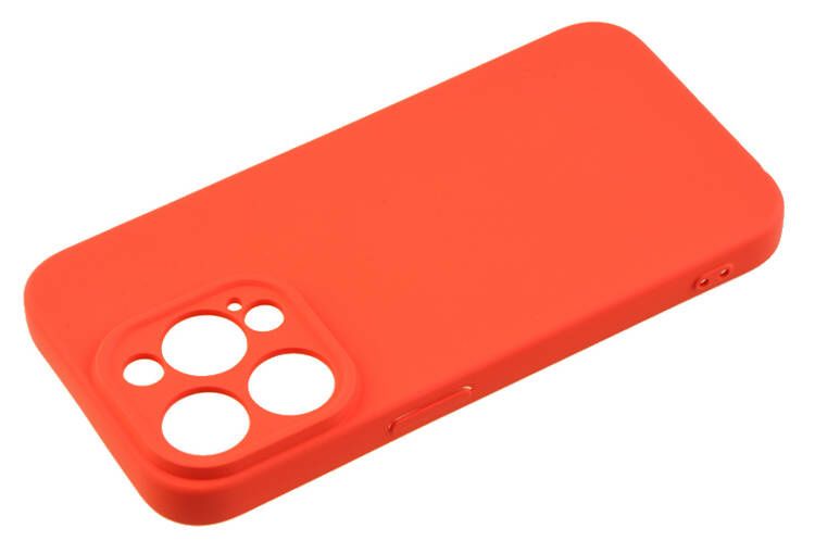 Etui silikonowe Tint do Apple iPhone 15 Pro czerwony zdjęcie 2