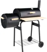 Grill ogrodowy z Wędzarnią Półkami Ruszt 60 cm