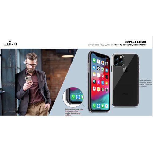 PURO Impact Clear - Etui do iPhone 11 Pro (przezroczysty) na Arena.pl