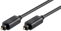 MicroConnect Toslink Optical Cable 1m Black