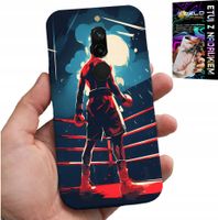 ETUI DO XIAOMI REDMI 8 - BOKS SPORTY WALKI BOKSERZY WZORY + SZKŁO