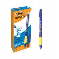 PACZKA DŁUGOPIS WYMAZYWALNY NIEBIESKI BIC ILLUSION 12SZT.