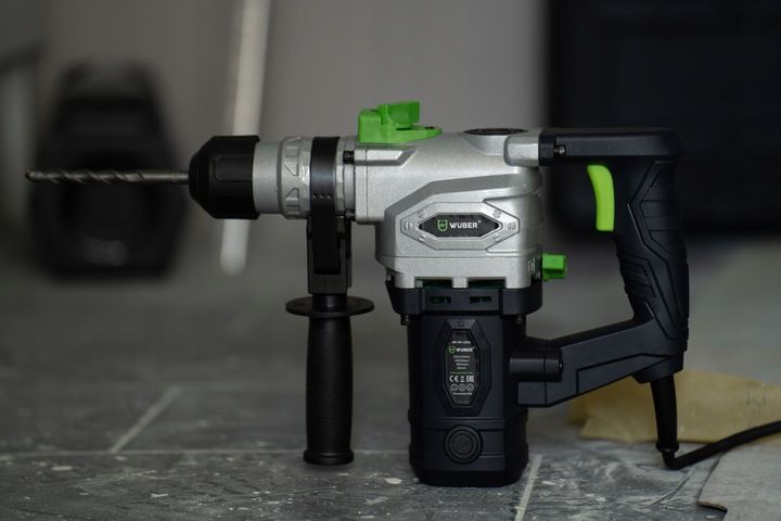 WIERTARKA MŁOTOWIERTARKA MŁOT UDAROWY MOCNA SDS+ WIERTŁA SZPICAK PRZECINAK zdjęcie 5